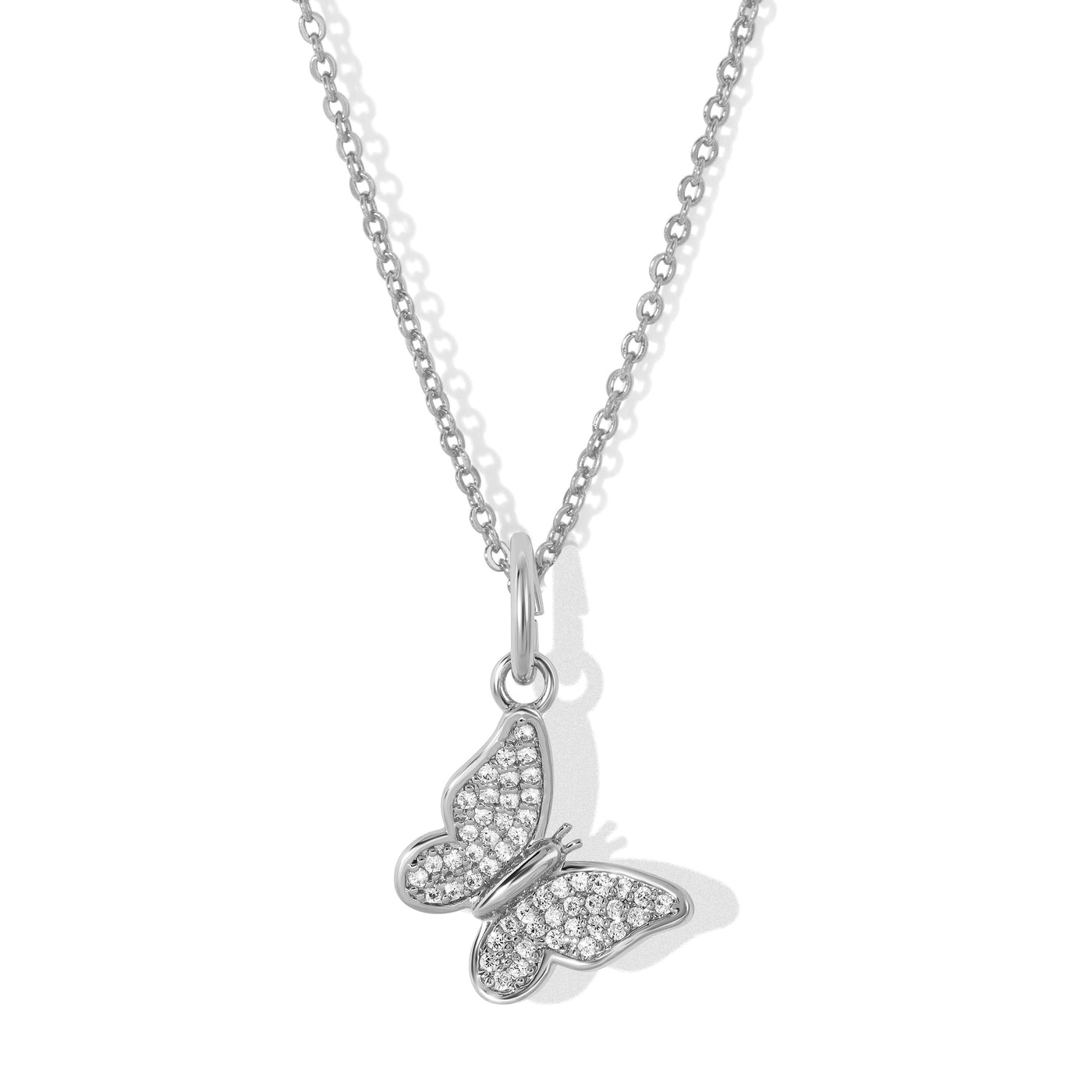 Sterling Silver Butterfly Effect Necklace