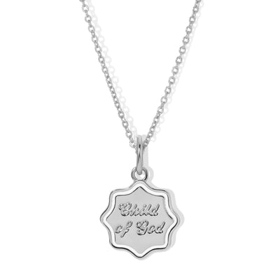 Sterling Silver Child of God Necklace