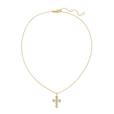 Loving Heart Cross Necklace