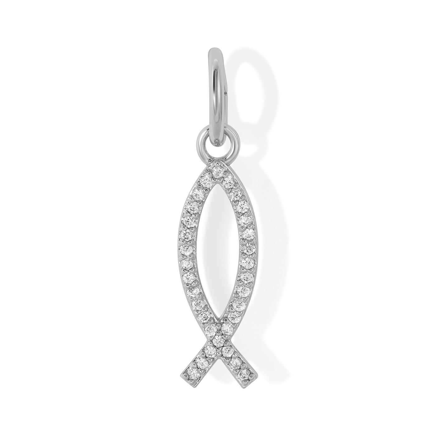 Sterling Silver Ichthys Charm