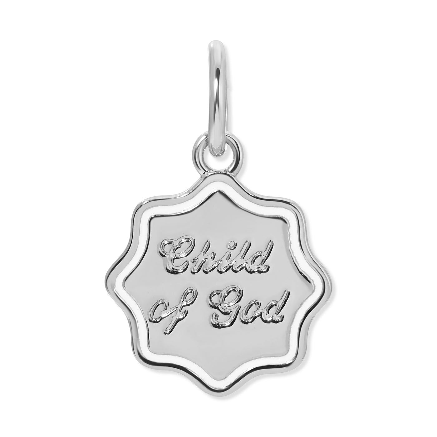 Sterling Silver Child of God Charm