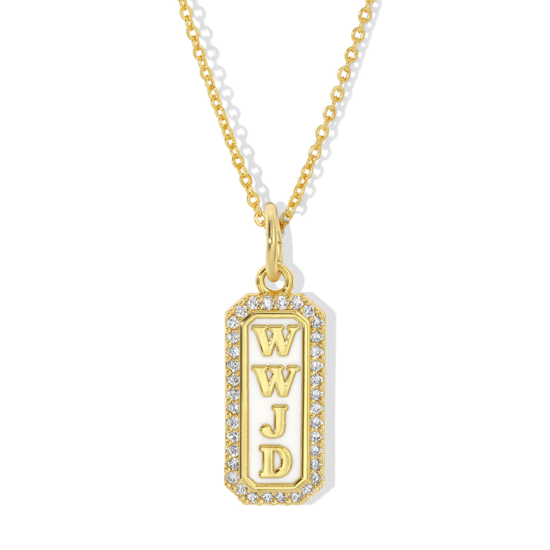 What Would Jesus Do Necklace – JewelMint