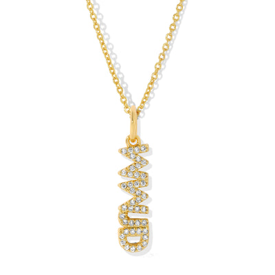 WWJD Letter Necklace