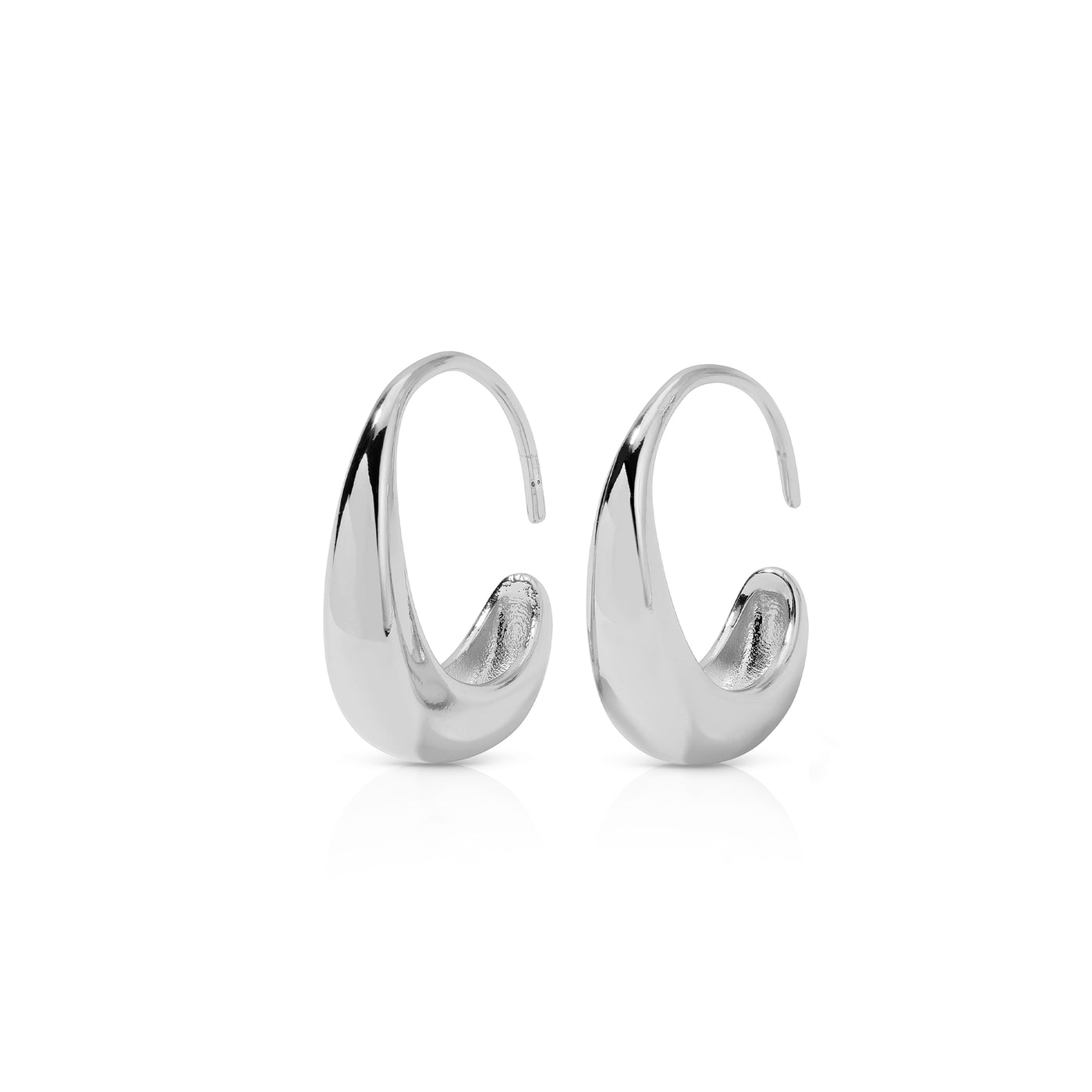 Infinity Hoop Silver