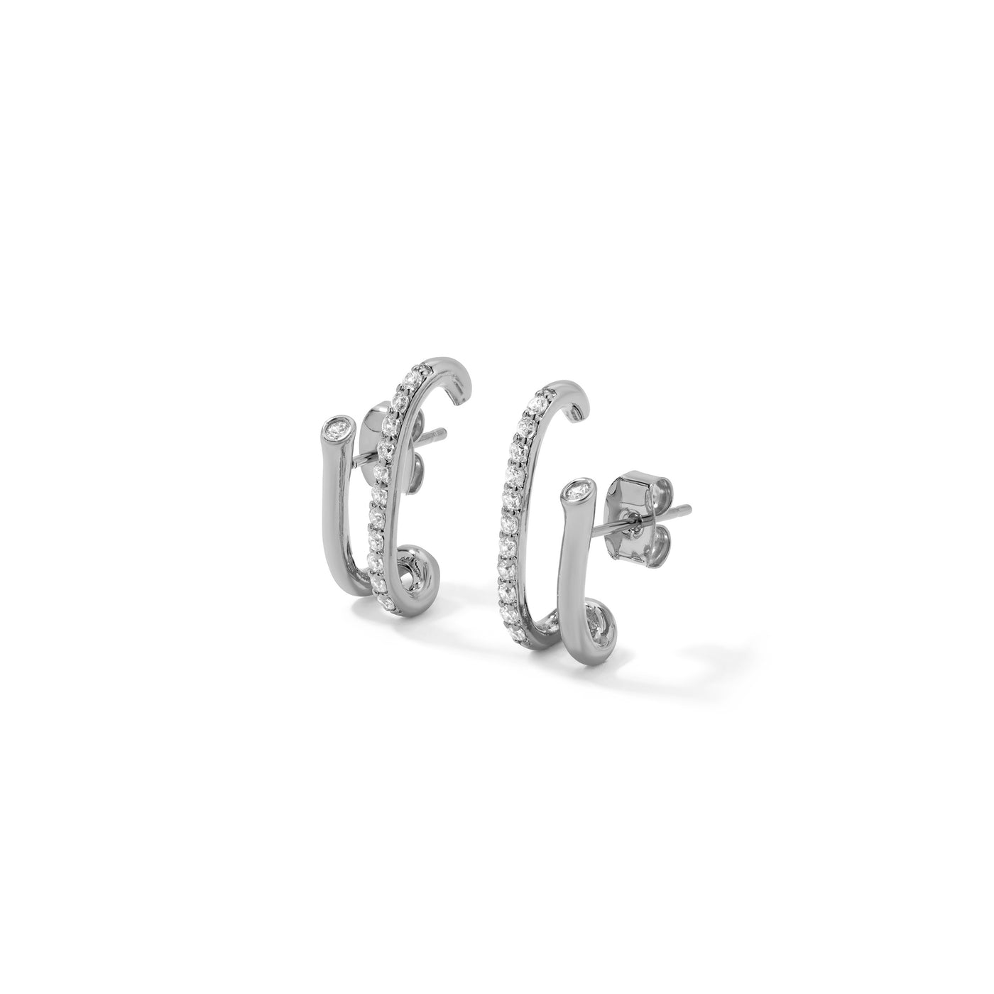 Eternal Connection Stud Silver