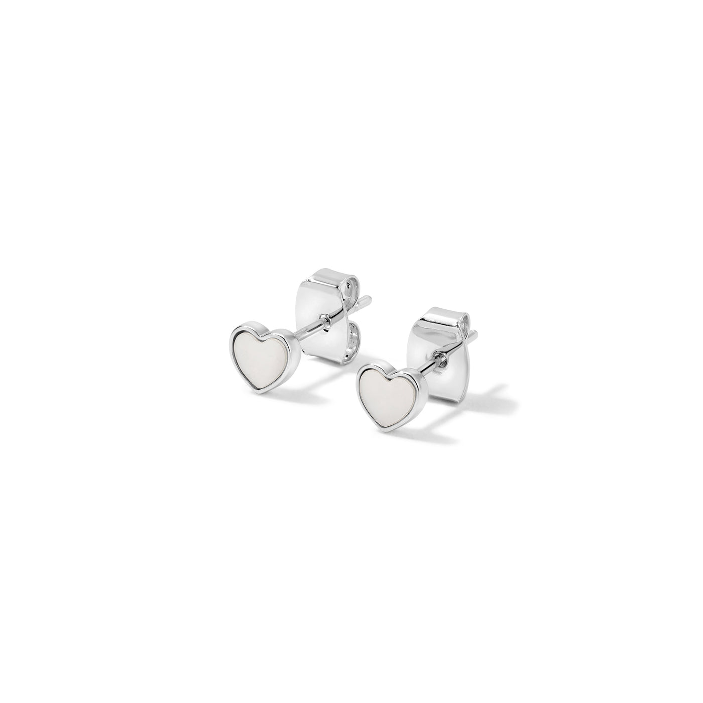 Ethereal Pearl Hearts Silver